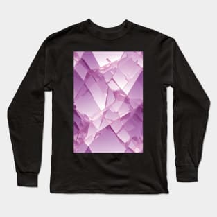 Jewel Pattern - Pink Quartz, for a bit of luxury in your life! #2 Long Sleeve T-Shirt